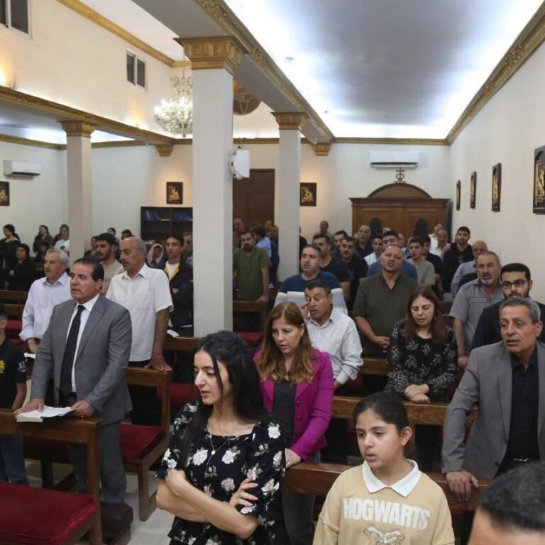 قداس رعية القديس ميخائيل في السماكية